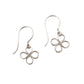 Clovers Silver Earrings