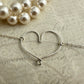 Adore Silver Heart Necklace