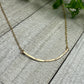 Arc Gold Necklace