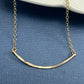 Arc Gold Necklace