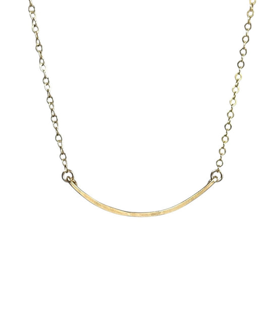 Arc Gold Necklace
