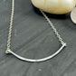 Arc Silver Necklace