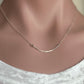 Arc Silver Necklace