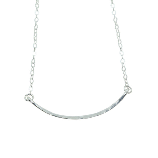 Arc Silver Necklace