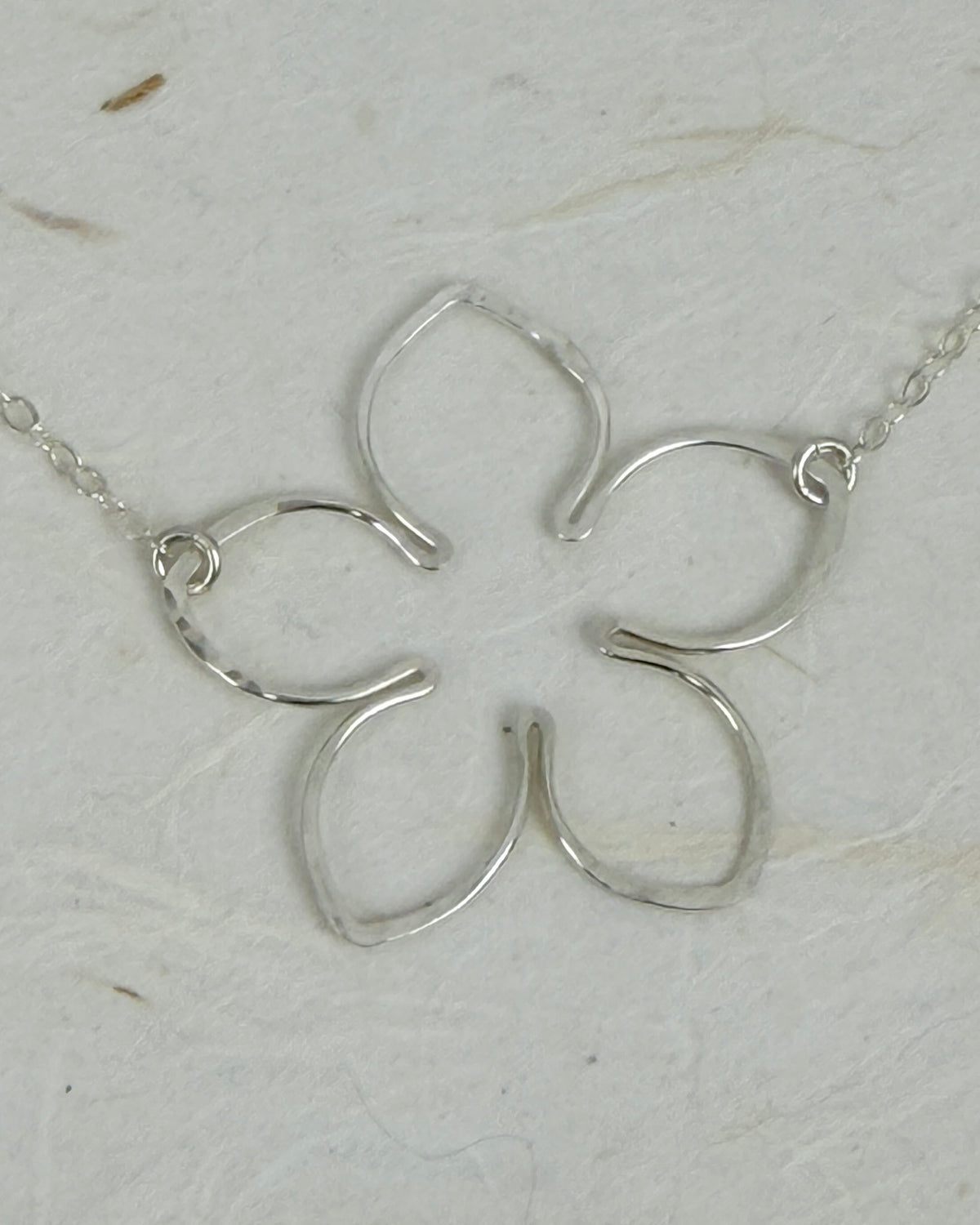 Blossom Silver Necklace