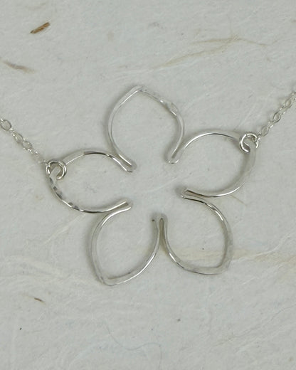 Blossom Silver Necklace