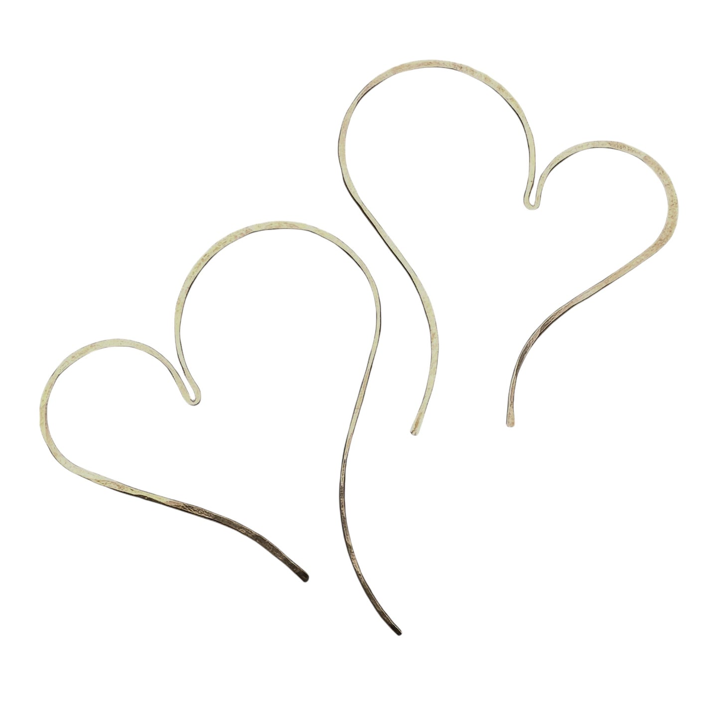 Cherish Gold Open Hoop Earrings