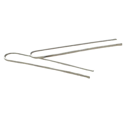 Clip Silver Vertical Threader Earrings - Cloverleaf Jewelry