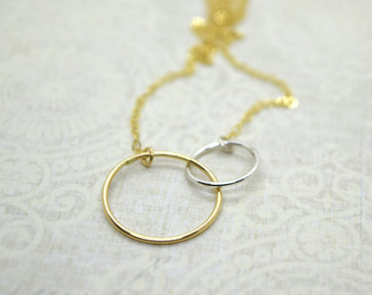 Dawn Gold Necklace - Cloverleaf Jewelry