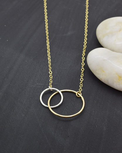 Dawn Gold Necklace - Cloverleaf Jewelry