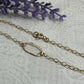 Derby Small Oval Gold Bracelet or Anklet