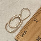 Derby Double Oval Earrings in Gold and Silver