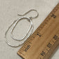Derby Large Double Oval Earrings in Silver or Gold