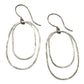 Derby Large Double Oval Earrings in Silver or Gold