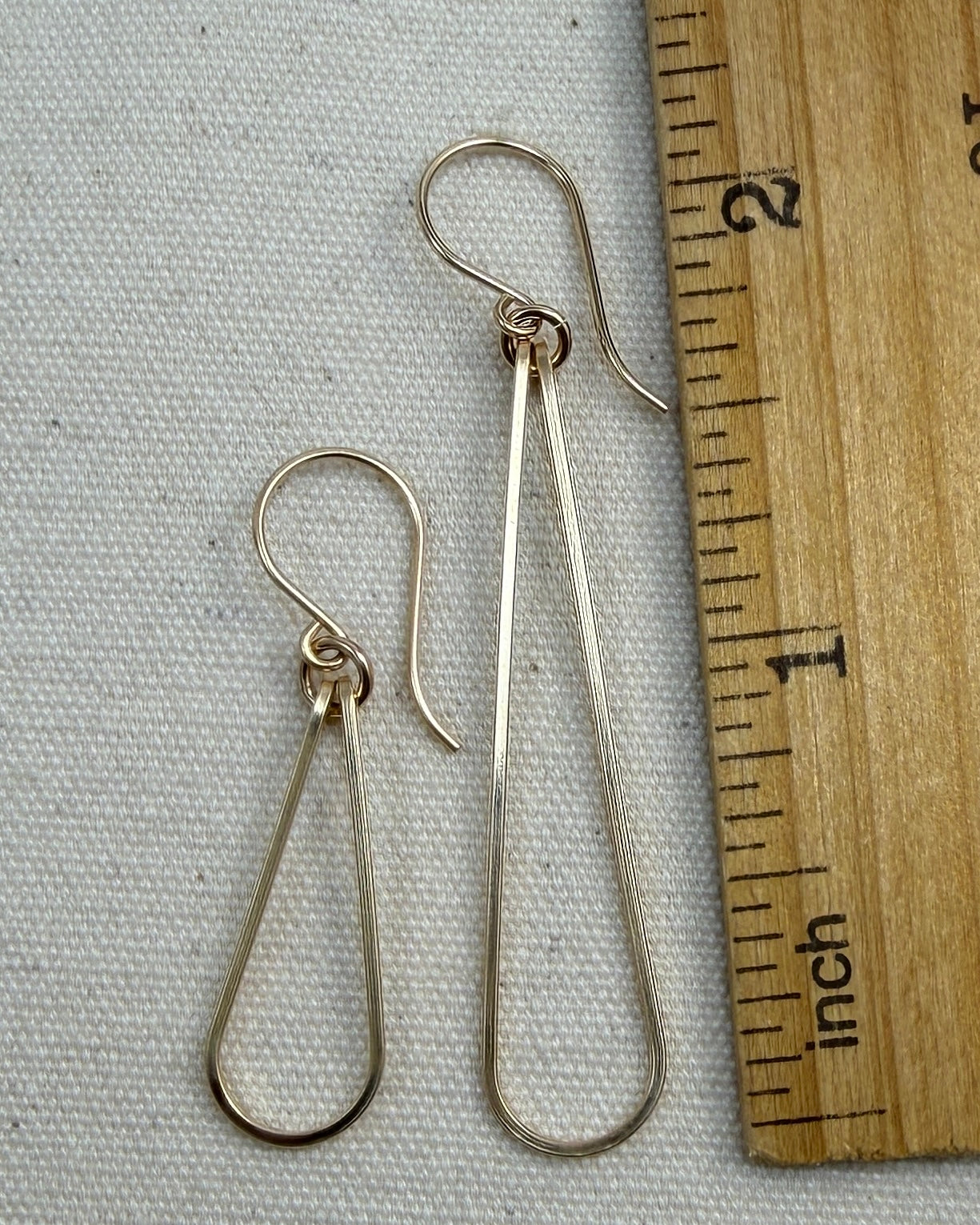 Elan Gold Earrings - Cloverleaf Jewelry