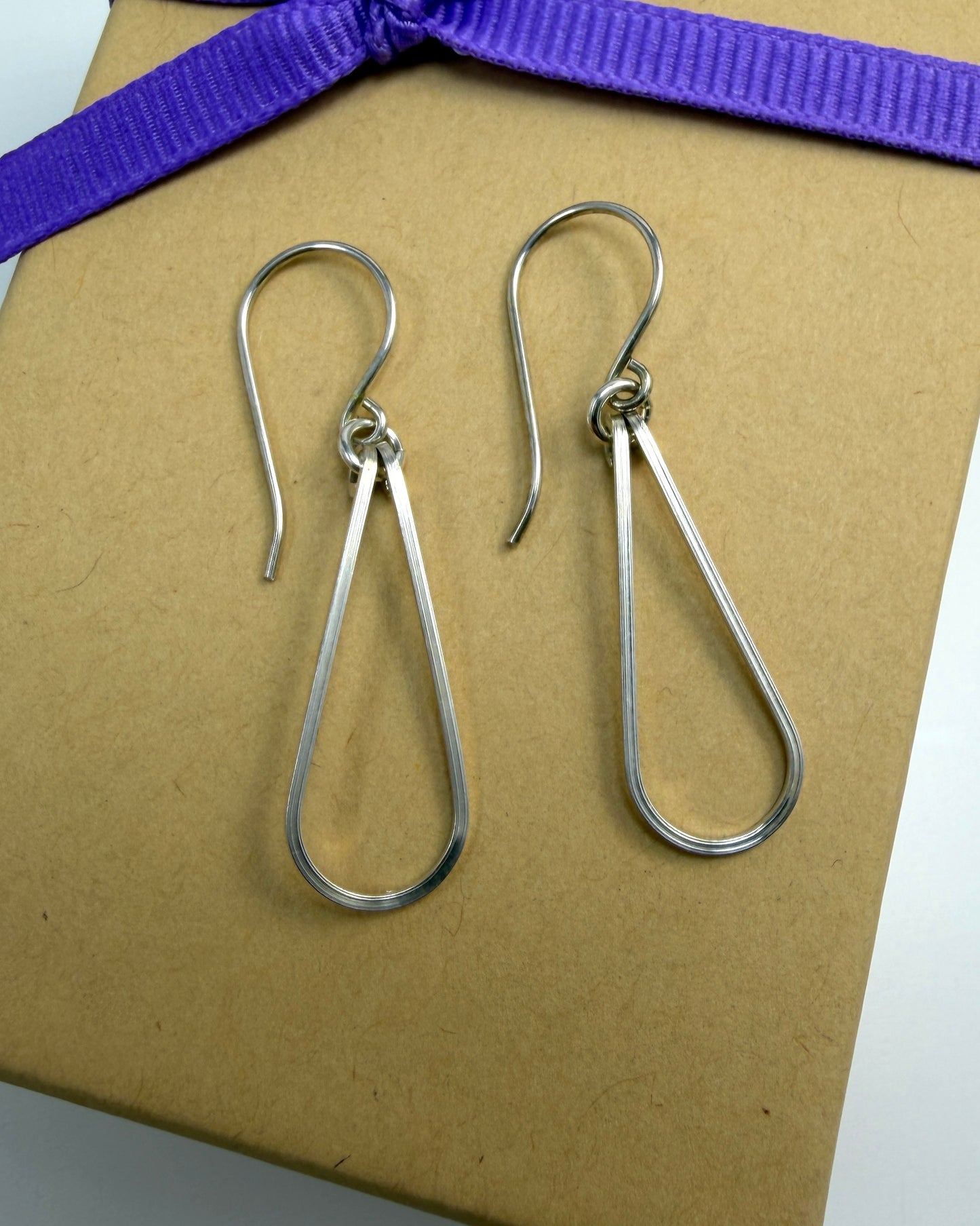 Elan Silver Earrings - Cloverleaf Jewelry