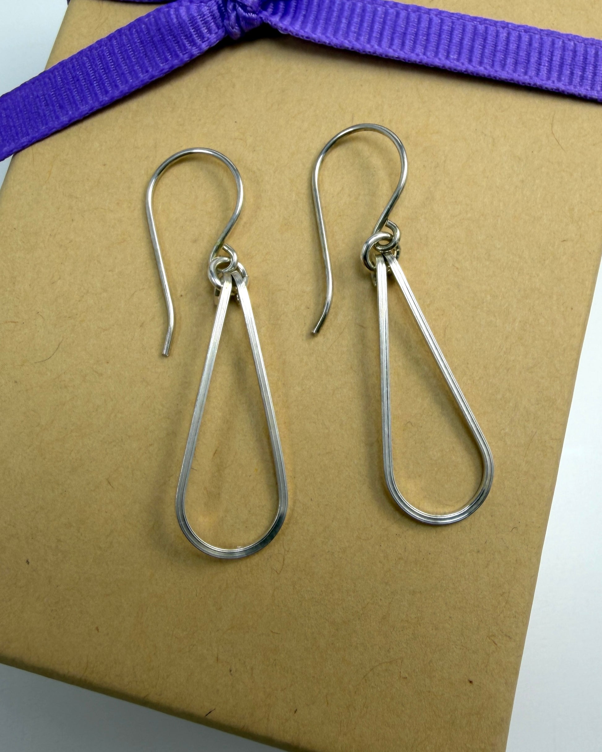 Elan Silver Earrings - Cloverleaf Jewelry