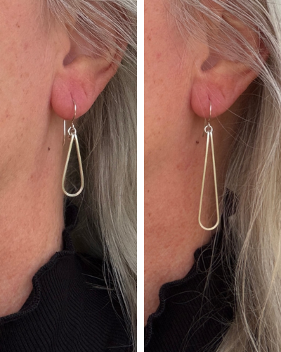 Elan Silver Earrings - Cloverleaf Jewelry
