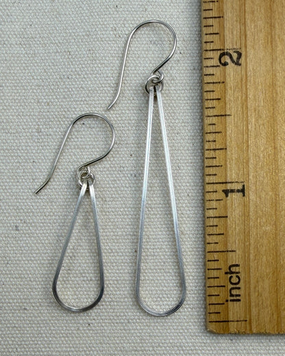 Elan Silver Earrings - Cloverleaf Jewelry