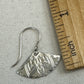 Fanfare Silver Earrings with Mandala - Cloverleaf Jewelry