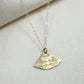 Fanfare Gold Necklace