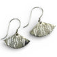 Fanfare Silver Earrings with Mandala - Cloverleaf Jewelry