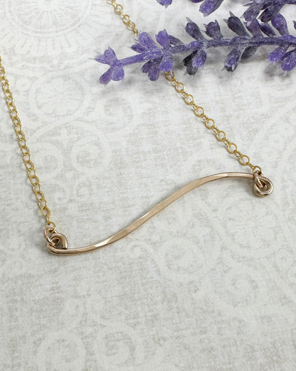Integral Gold Necklace - Cloverleaf Jewelry