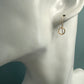 Joy Tiny Circle Gold Earrings