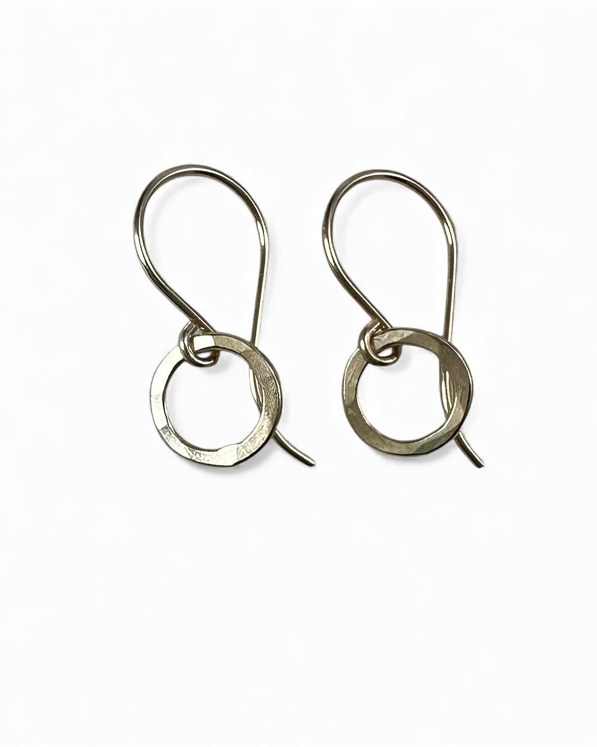 Joy Tiny Circle Gold Earrings