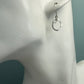 Joy Circle Silver Earrings