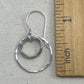 Joy Silver Double Circle Earrings