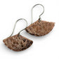 Fanfare Copper and Silver Earrings - Cloverleaf Jewelry