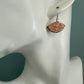 Fanfare Copper and Silver Earrings - Cloverleaf Jewelry