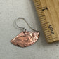 Fanfare Copper and Silver Earrings - Cloverleaf Jewelry