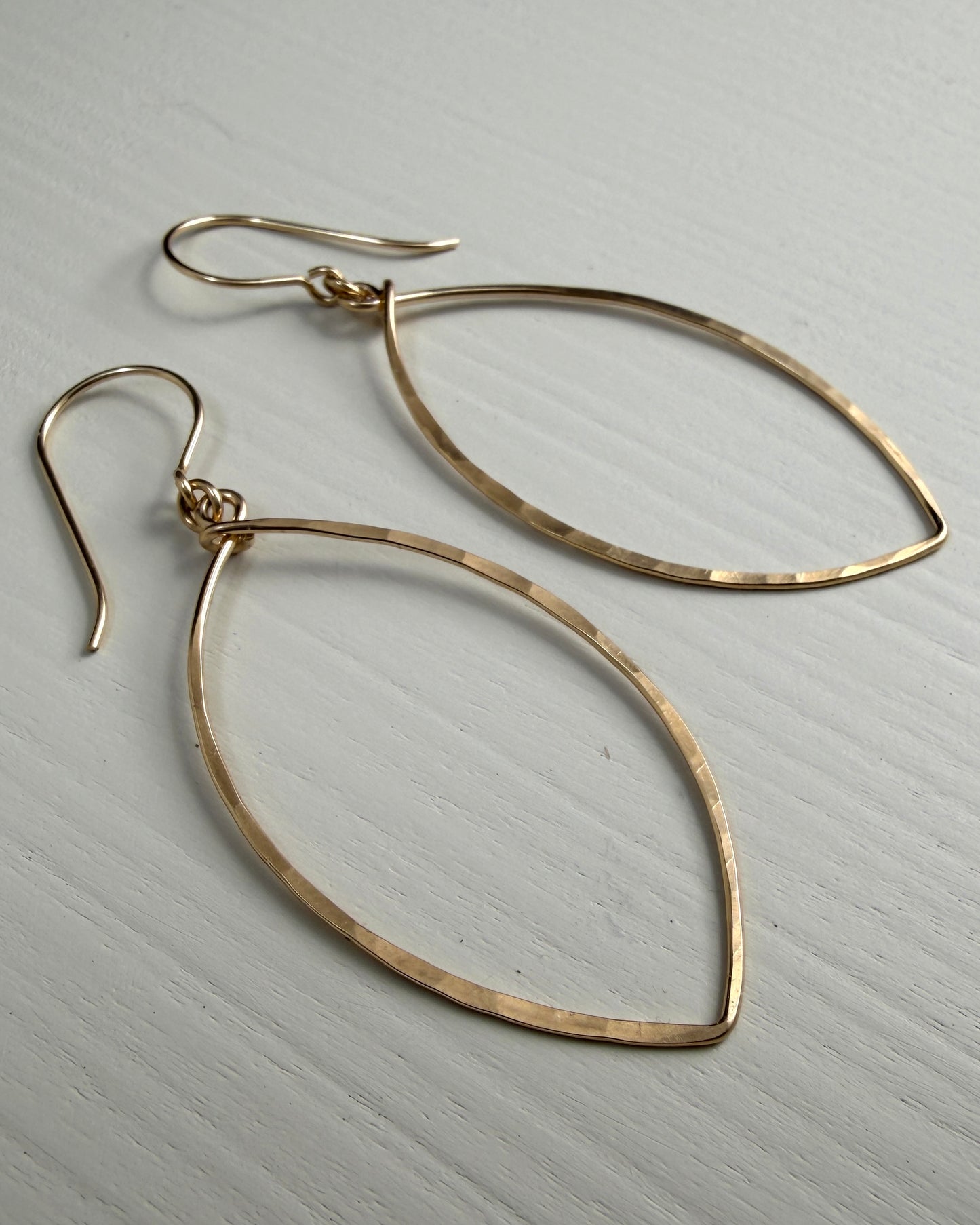 Petals Gold Earrings - Cloverleaf Jewelry
