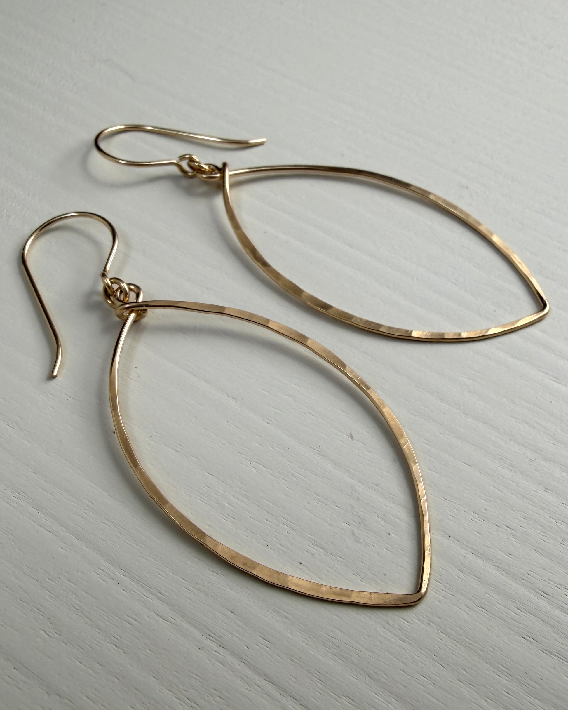 Petals Gold Earrings - Cloverleaf Jewelry