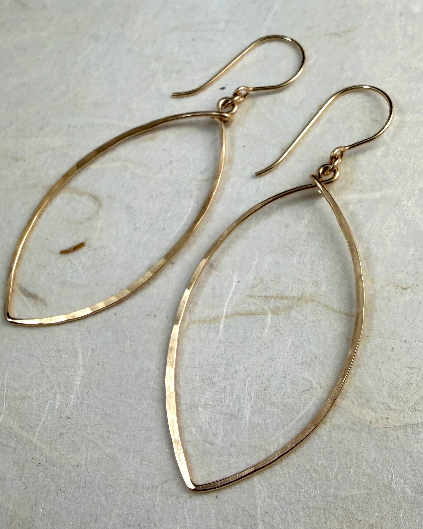 Petals Gold Earrings - Cloverleaf Jewelry