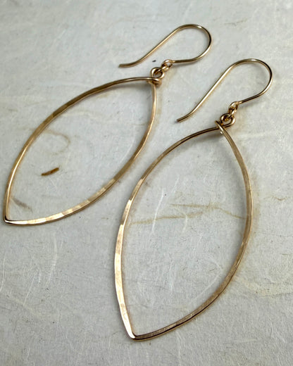 Petals Gold Earrings - Cloverleaf Jewelry