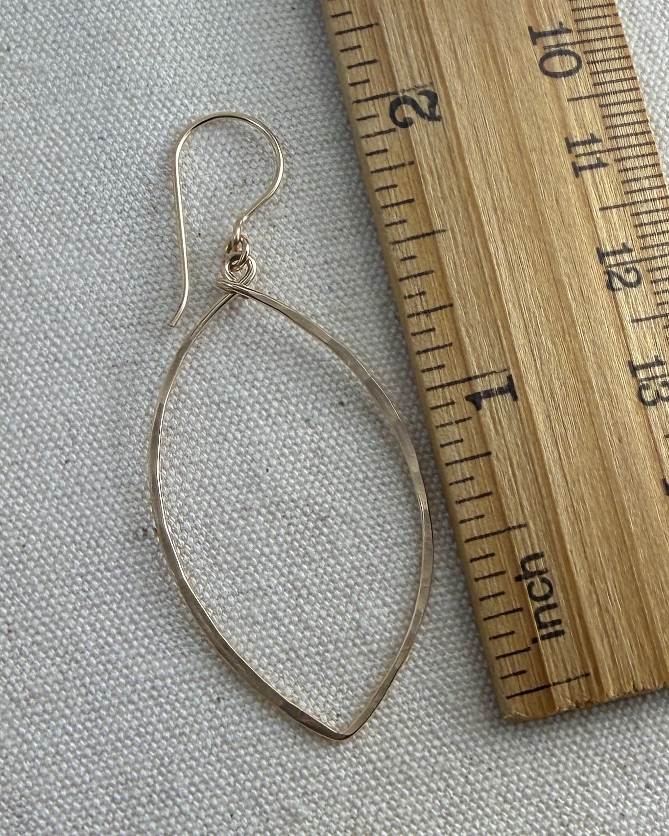 Petals Gold Earrings - Cloverleaf Jewelry