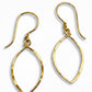 Petals Small Gold Earrings - Cloverleaf Jewelry
