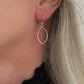 Petals Small Gold Earrings - Cloverleaf Jewelry