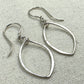 Petals Small Silver Earrings - Cloverleaf Jewelry