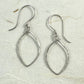 Petals Small Silver Earrings - Cloverleaf Jewelry