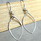 Petals Small Silver Earrings - Cloverleaf Jewelry