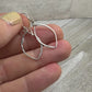 Petals Small Silver Earrings