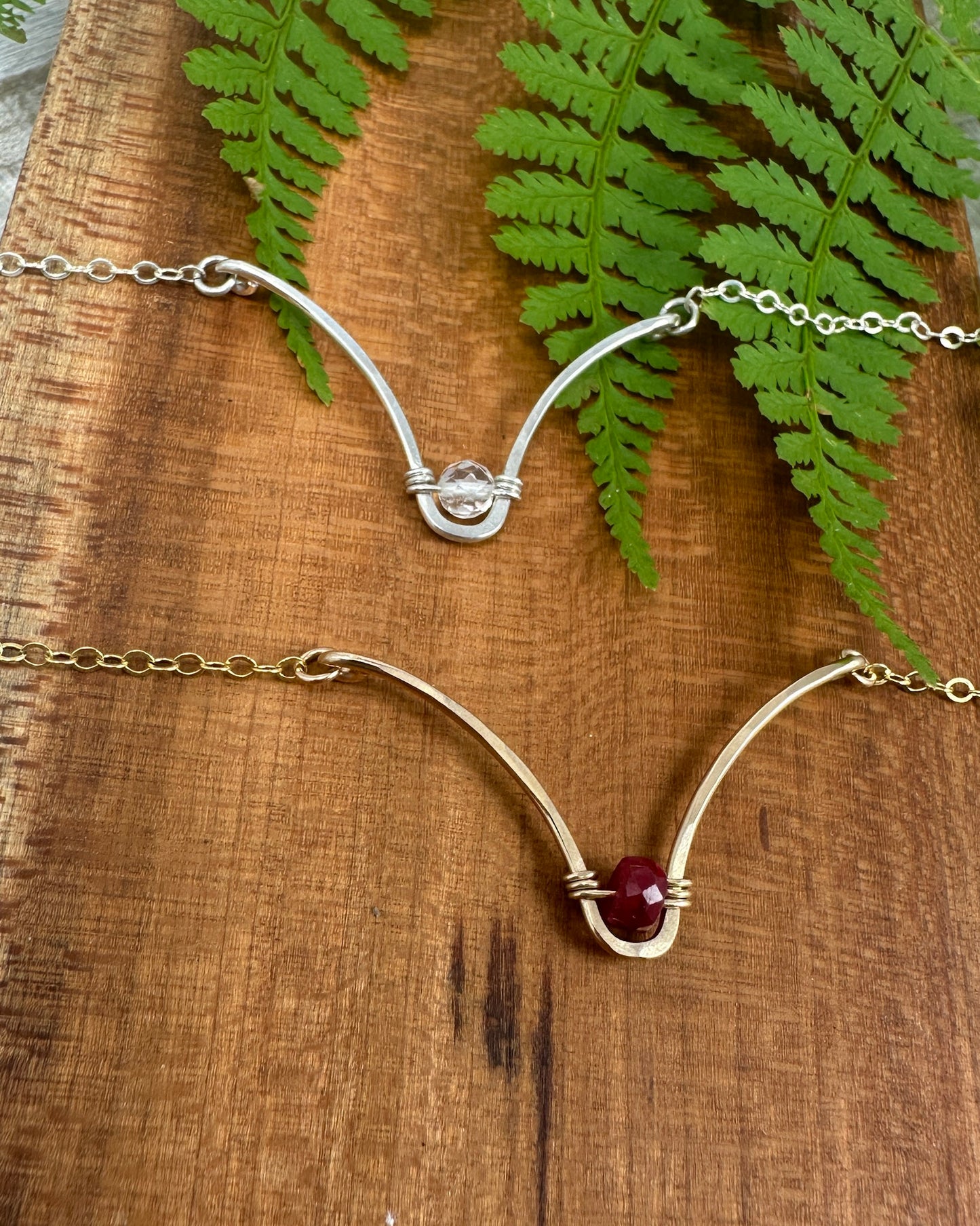 Soul Gold Gemstone Necklace
