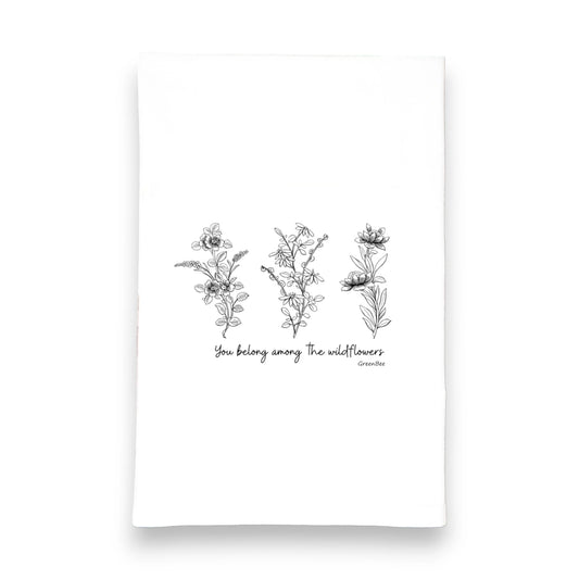 Wildflowers Kitchen Towel