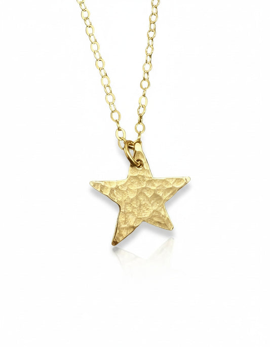 Wish Gold Star Necklace