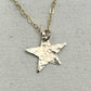 Wish Gold Star Necklace