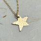 Wish Gold Star Necklace